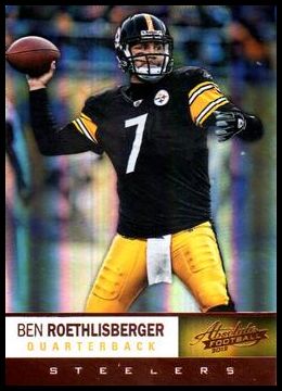 13 Ben Roethlisberger